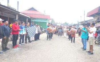 Pawai Budaya HUT RI ke-81 Meriahkan Sikabau, Tradisi dan Kreativitas Warga Tampil Bersama
