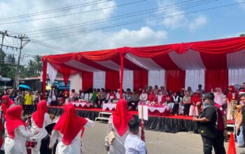 2.500 Peserta Meriahkan Pawai HUT ke-81 Kemerdekaan RI di Pulau Punjung