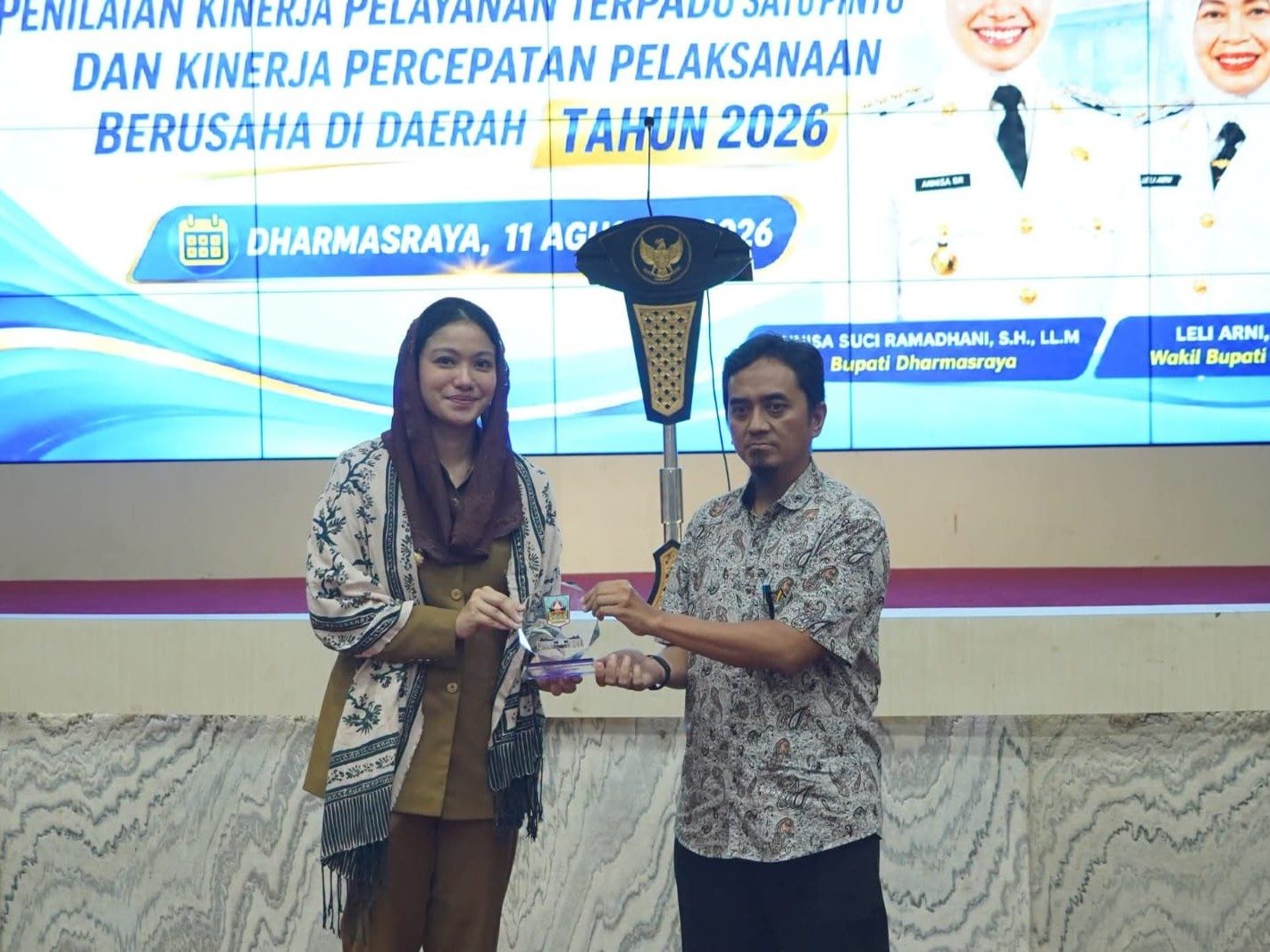 Dharmasraya Masuk Enam Besar Nasional, Pelayanan Perizinan Diuji Tim Penilai