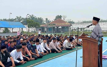 Lapas Kelas III Dharmasraya Laksanakan Salat Istisqa, Perkuat Pembinaan Kepribadian dan Ikhtiar Hadapi Musim Kemarau