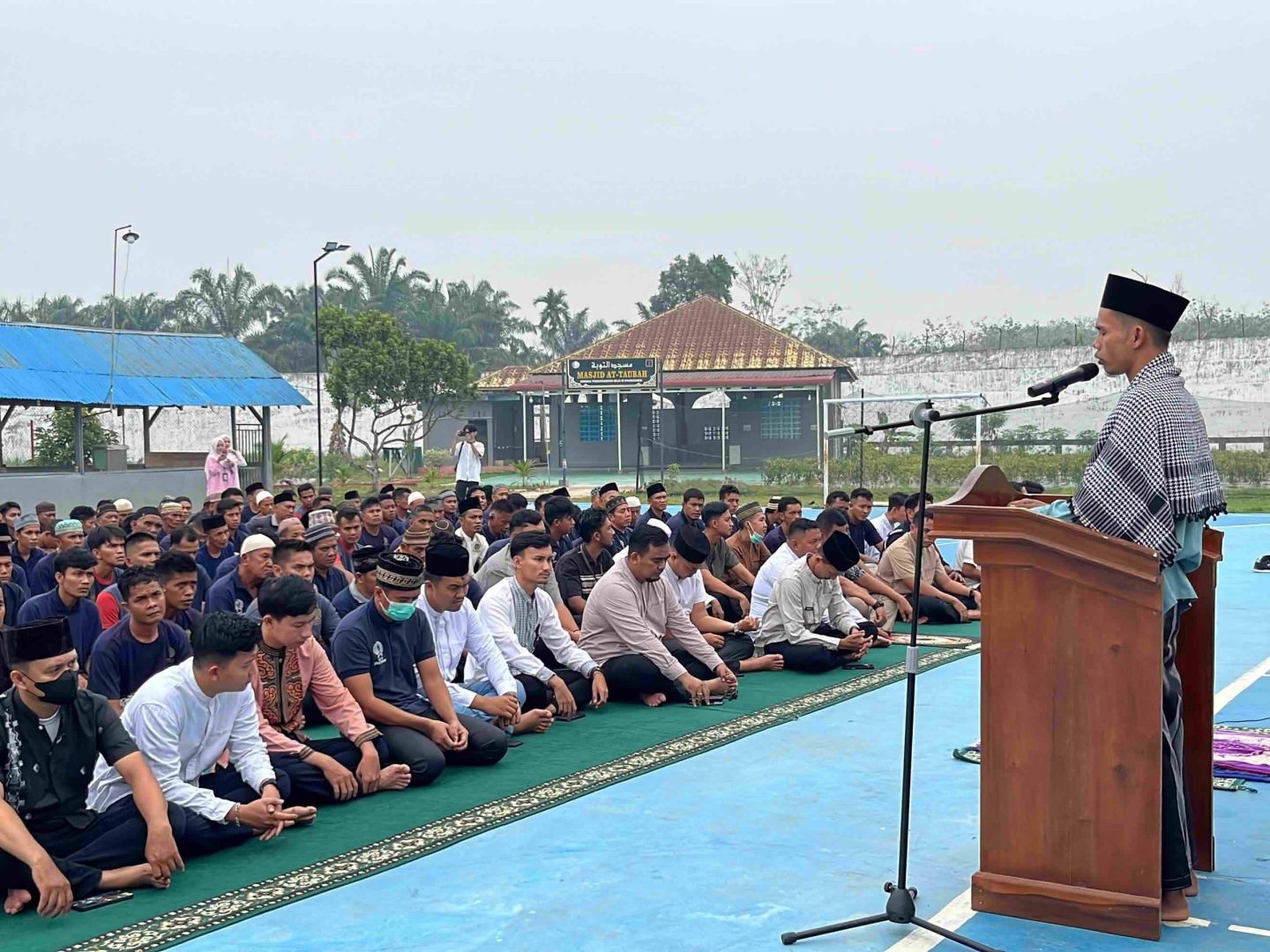 Lapas Kelas III Dharmasraya Laksanakan Salat Istisqa, Perkuat Pembinaan Kepribadian dan Ikhtiar Hadapi Musim Kemarau