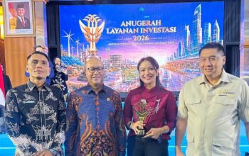 Dharmasraya Raih Terbaik I Anugerah Layanan Investasi 2026