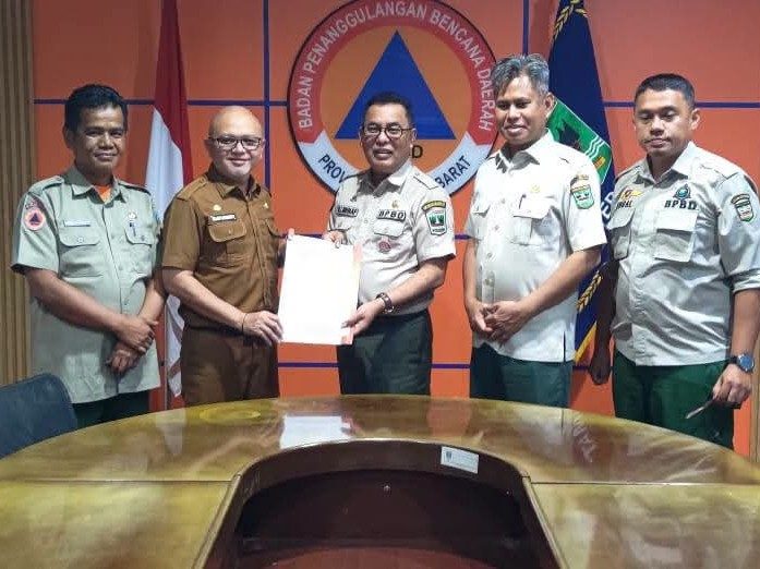 Dua Tangki Air Tambahan Perkuat Penanganan Kekeringan di Dharmasraya