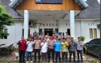 Kapolres Dharmasraya Cek Tahapan Pilwana Serentak 2026