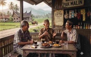 Goreang Pisang, Kawan Mangopi di Lapau