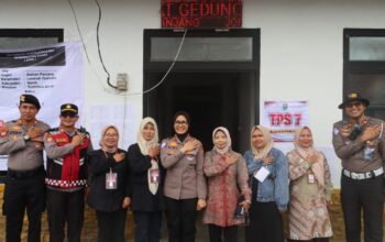 Kapolres Solok Turun Langsung Pantau Pilwana Alahan Panjang, 300 Personel Dikerahkan