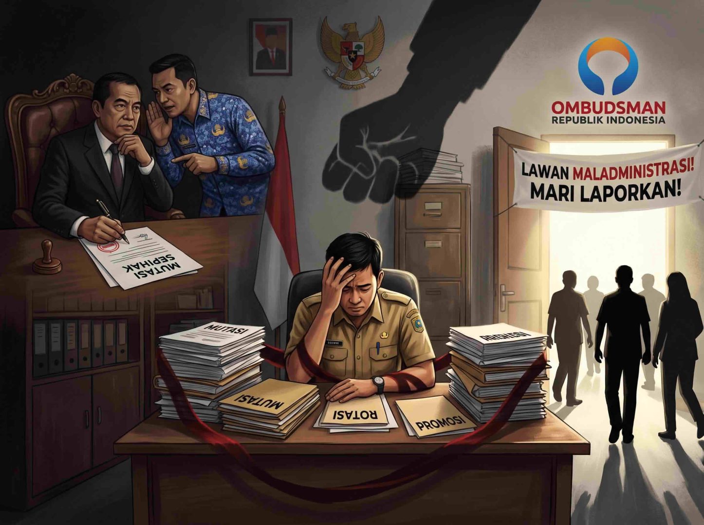 Maladministrasi, yang “Membunuh”, Antara Pembisik dan Sebuah Tekanan