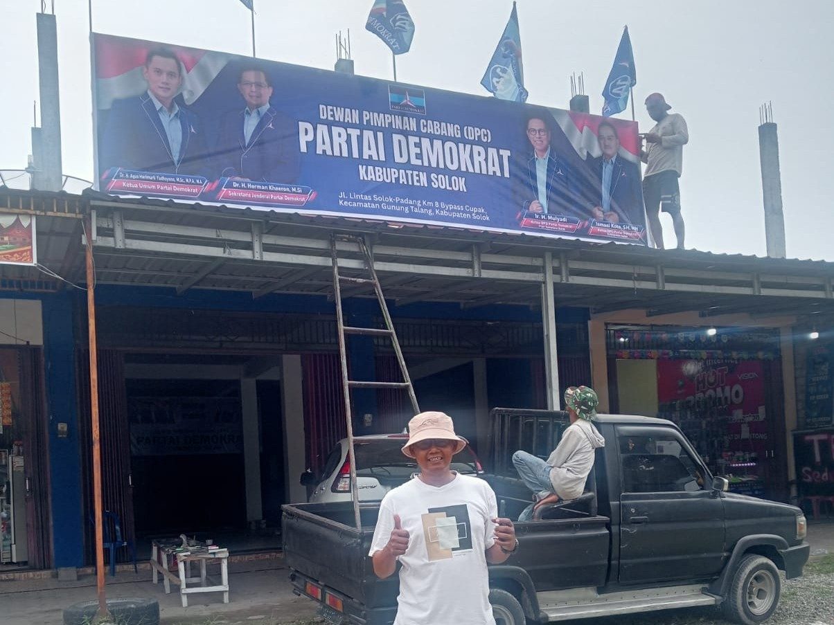 DPC Partai Demokrat Kabupaten Solok Resmi Pindah Kantor, Siap Tampung Lebih Banyak Aspirasi Masyarakat