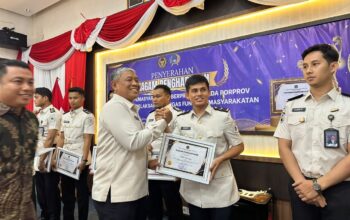 Dua Pegawai Lapas Dharmasraya Raih Penghargaan dari Kanwil Ditjenpas Sumbar