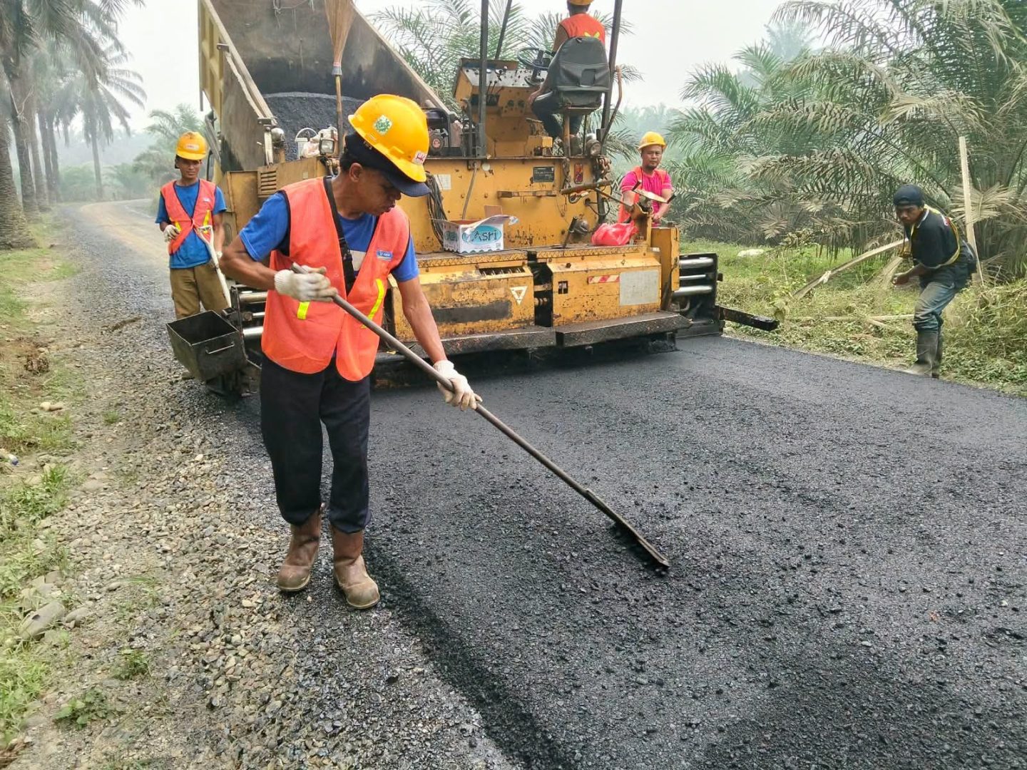 Jalan Lagan Jaya–Sipangkur Kini Beraspal, Aspirasi Warga Hampir 10 Tahun Terwujud