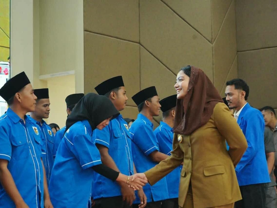 Yogi Buana Putra Nahkodai KNPI Dharmasraya, Annisa Dorong Pemuda Aktif Bangun Daerah