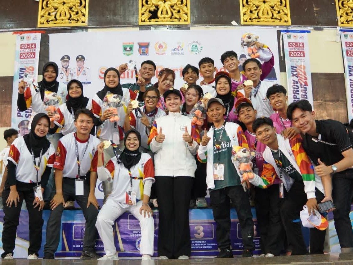 Floorball Dharmasraya Bawa Pulang Tiga Medali Porprov Sumbar, Annisa Apresiasi Mental Juara Atlet